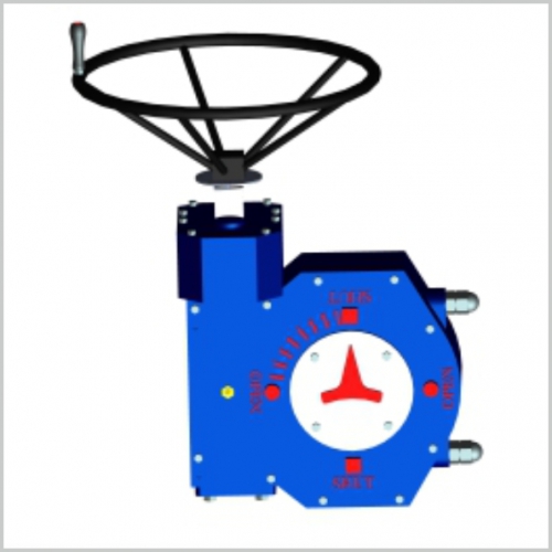 WQT系列部分回轉(zhuǎn)型閥門手動裝置