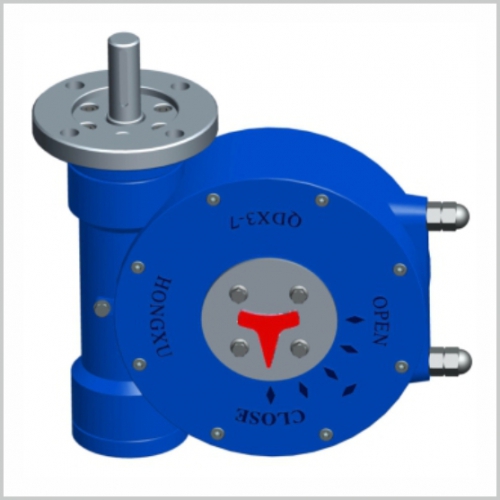 QDX3-D-F系列部分回轉型閥門電動裝置